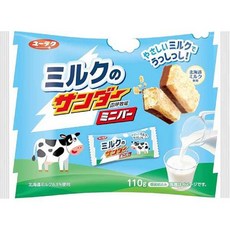 Yoku Terasu निरी樂 牛奶夾心迷你餅乾, 110g, 1個, 牛奶