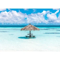 호환 모던 바다 풍경 포스터 인쇄 캔버스 해변 바다 벽 예술 그림 거실 침실 장식, 30x42cm Unframed