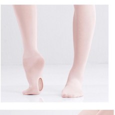 芭蕾舞挖洞連腳褲襪