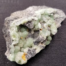 【土桑展精選寶物】銀星礦 /銀星石 精選原礦Wavellite 39號(放射纖維磷鋁石) 阿肯色州, 1個