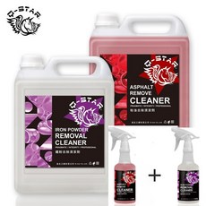 Q-STAR 鐵粉柏油去除劑 鐵削瀝青鳥糞清潔劑, 1個