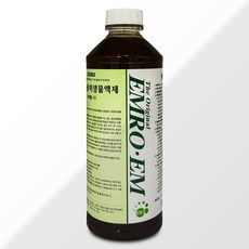 EM 이엠 원액 1000ml 토양 미생물제제 EMRO EM1, 1개, 1L