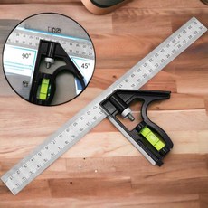 300mm 多功能組合角尺 水平活動角尺 45度直角尺, 詳見包裝