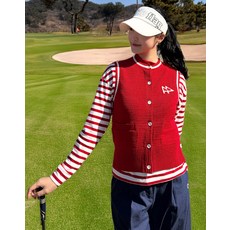 100%정품 더블플래그 여성 베스트 골프조끼 상체 골프웨어 야외운동 골프장준비물 기능성웨어