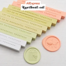 씰링 왁스 전용 밀랍 스트립 페인트 스탬프 로드 스크랩북 카드 봉투 청첩장 선물 10 개, 한개옵션1, 33 10PCS