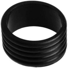 [ 888137 ] JJL 리프레셔스 라켓 핸들 고무 링 신축성 있는 테니스 밴드 오버그립 블랙 5개