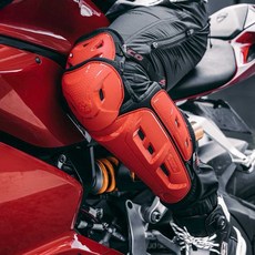 오토바이 무릎 보호대 오프로드 방한 방풍 정강이 가드, 1개, K26H26 흰색 무릎팔꿈치보호대