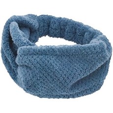 日本GENDAI吸水速乾髮帶，洗臉化妝髮束，超吸水柔軟髮帶，多功能髮飾, 1個, 藍色（現貨/A566BL）