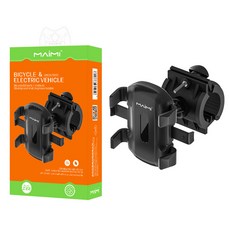 DFMEI 麥靡Z22騎手手機導航支架電動電瓶摩托車自行車踏板車載防震, 黑色:如圖, 1個