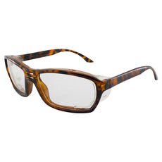 Global Vision 글로벌 비젼 세이프티 RX 시리즈 선글라스 크리스탈 데미 브라운 프레임 & 투명 렌즈 미국발송, Global Vision 글로벌 비젼 세이프티 RX 시