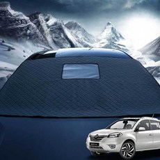 덮개 맞춤형 QM5 앞유리커버 성에방지커버 QM5커버 자, S02_QM5, 1개