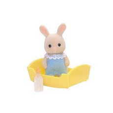 실바니안패밀리 3418 밀크 토끼 아기바구니, 1개