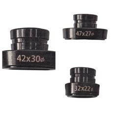 JJC 機車工具 綜合型 9件組 曲軸油封安裝工具 彪虎機械油封置入工具 專業型 電盤油封 油封安裝器, 1個, 新尺寸三件組