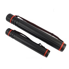 기본 화구통 대형 블랙 긴 지관통 2절 1절 도면통, 사이즈