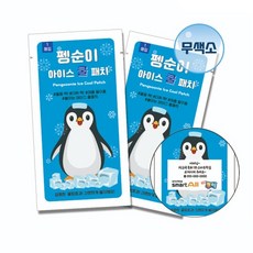 붙이는 쿨패치 아이스 패치 냉각시트 냉각패치, 1개, 20개