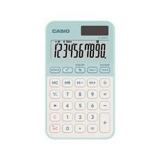 카시오 예쁜 미니 휴대용 계산기 SL-310YC, 1개, 화이트
