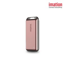 이메이션 포터블 외장 SSD i9, 핑크, 500GB, 외장SSD