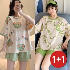 어바웃스타일 2개 여름 홈웨어 주니어추가 BB라인용+아기공룡SET