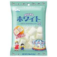 일본 에이와 화이트 마시멜로우 110g 12개