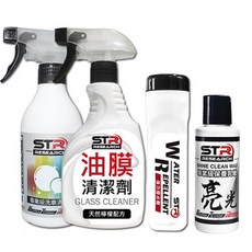 STR RESEARCH 洗車清潔保養組, 1個, 亮光四件組