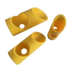 3Pcs 폼 커터 공구 폼 단열재 절단 가이드, Yellow