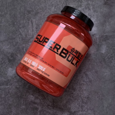 머슬업 슈퍼벌크 게이너 살찌는프로틴 체중증가보충제, 1개, 2kg, 2kg