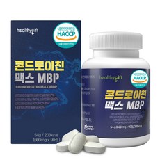 콘드로이친 맥스 MBP 식약처 HACCP 인증 상어연골 분말 유단백 추출물 (소비기한 임박 상품), 90정, 1개