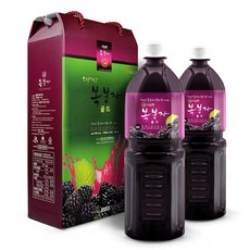 산들해 토종 복분자원액 복분자즙100%, 2개, 1L