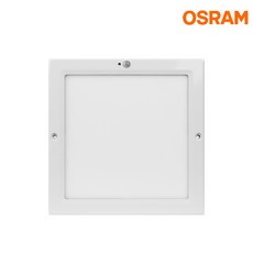 오스람 LED 사각 센서등 20W 플리커프리, 화이트 + 주광색, 10개