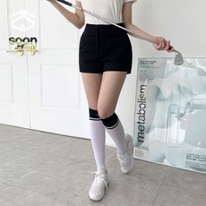 [순이야] S.골프 여성 하이웨스트 코튼 스판 3부 반바지