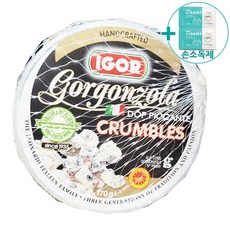 이고르 고르곤졸라 크럼블 치즈 아이스팩 추가포장 ( 한여름에는 추가 추천 ), 170g, 2개