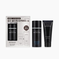 PASSION&BEYOND HOMME 男士多效保養精華 溫和潔面泡沫 套組, 1個, 1盒