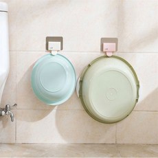 CoCoPink / BATHOM 대야걸이 1P 화이트, 단일 수량