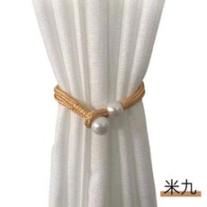 자석 커튼 클립 홀더 타이백 행잉 볼 홈 데코, 1개, 5. 8-2pcs-dark khaki
