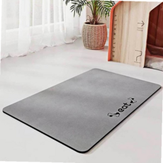 규조토 반려동물 그레이 건조 식기매트 흡수 세척 40cm 59000EA 1EA, 본상품