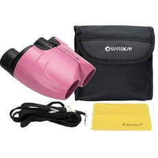 Barska 쌍안경 망원경 바르스카 콜로라도 10x25 컴팩트 - BK-7 포로 프리즘 완전 코팅 광학 센터 포커스 하이킹 조류 관찰 및 여행에 이상적인 경량 핑크