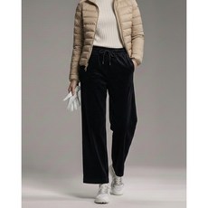 여성 골프 와이드 코듀로이 피치 기모 팬츠[봄 가을용]