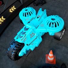 兒童慣性特技飛機 仿真戰鬥機 聲光玩具 3嵗以上男孩禮物, HC-871【藍色】慣性特技飛機, 1個
