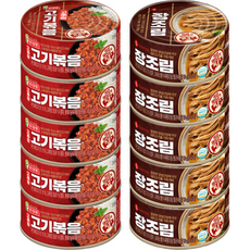 롯데푸드 장조림()+고추장고기볶음(), 5세트, 80g