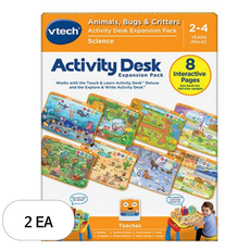 브이텍 터치 앤 러닝 액티비티 데스크 확장팩, 자연 속 동물들, 2개