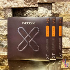 D'Addario XT 10-47 11-52 12-53 磷銅 木 民謠 吉他弦 磷青銅, 1個, 10-47 磷青銅木吉他弦(初學好按)