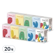 Hanyeji PLAY口袋紙巾, 10張, 20個