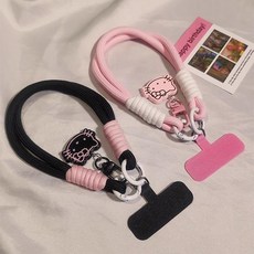 Hello Kitty 헬로키티 휴대폰 스마트폰 손목 핸드 스트랩, 핑크