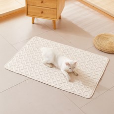 EMME 다용도 방수 소파 커버 빨아쓰는 방수패드 반려동물 성인용 요실금 패드, 2개, lvory