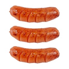 [왓위셀] 소세지 소시지 모형 3P 음식 식품 인테리어 촬영소품