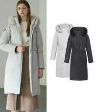 힐크릭 여성골프웨어 구스다운롱다운점퍼