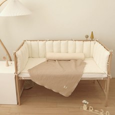 신생아 아기침대 범퍼가드 쿠션 세트 이케아(소형2+대형2), 벨라(소형2개+대형2개)