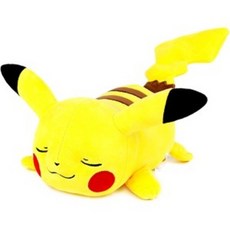 포켓몬스터 XY 엎드린 피카츄 봉제인형, 17cm, 옐로우, 1개
