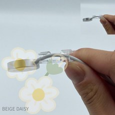 BG 전선정리클립 소 케이블 USB 전선 고정 클립 홀더 투명, 1개, 케이블 USB 전선 고정 클립 홀더 선정리 투명 소