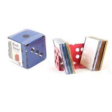 북엔드 주사위형/MB-112/2개입/청색/책고정/북거치대 북엔드 북앤드 도서관책정리 스틸책거치대 책고정 북거치대+셀러팩토리Shop